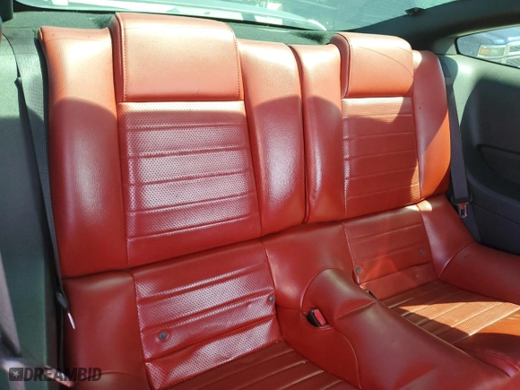 2006 Ford Mustang GT Deluxe with VIN 1ZVFT82H865152166, listed as a Copart auction lot 53307755 with 148,983 mi miles and Salvage Title. Bid and sale history available at carsss.com. Image 10.