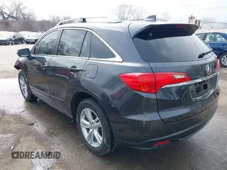 2015 Acura RDX with VIN 5J8TB4H32FL023172, listed as a IAAI auction lot 41700576 with 123,267 mi miles. Bid and sale history available at carsss.com. Image 3.