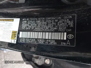 2005 Toyota Prius with VIN JTDKB20U753045590, listed as a IAAI auction lot 42058347 with 195,794 mi miles. Bid and sale history available at carsss.com. Image 9.
