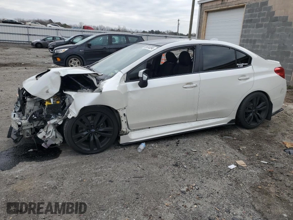 2016 Subaru WRX Premium with VIN JF1VA1E62G9824048, listed as a Copart auction lot 85634094 with 118,180 mi miles and Salvage Title. Bid and sale history available at carsss.com. Image 1.