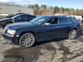 2013 Chrysler 300 C with VIN 2C3CCAKG5DH736197, listed as a Copart auction lot 81949844 with 163,136 mi miles and Salvage Title. Bid and sale history available at DreamBid. Image 1.