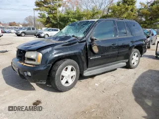 2003 Chevrolet TrailBlazer LTZ with VIN 1GNDT13S332196883, listed as a Copart auction lot 77031124 with 167,328 mi miles and Salvage Title. Bid and sale history available at DreamBid. Image 1.