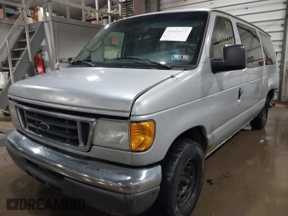 2006 Ford Econoline Passenger XL with VIN 1FMRE11L66HA02929, listed as a IAAI auction lot 41660473 with 152,607 mi miles and . Bid and sale history available at DreamBid. Image 17.