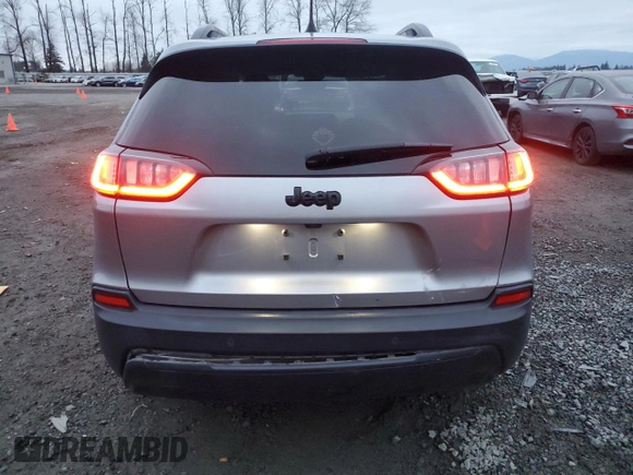 2021 Jeep Cherokee Latitude Plus z VIN 1C4PJLLBXMD143997, wystawiony jako Copart lot #87973025 z przebiegiem 64 267 mil mil oraz Szkoda całkowita • Salvage title. Historia ofert i sprzedaży dostępna na DreamBid. Obrazek 6.