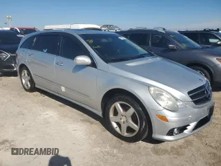 2010 Mercedes-Benz R 350 with VIN 4JGCB6FE5AA110725, listed as a Copart auction lot 81598564 with Not Provided miles and Salvage Title. Bid and sale history available at DreamBid. Image 4.