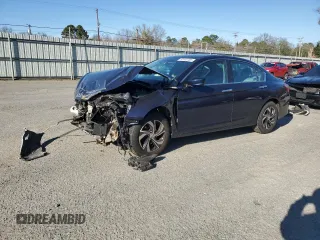2016 Honda Accord Sedan LX with VIN 1HGCR2F39GA118666, listed as a Copart auction lot 87635735 with Not Provided miles and Salvage Title. Bid and sale history available at carsss.com. Image 1.