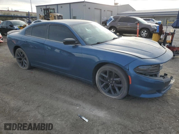 2020 Dodge Charger SXT with VIN 2C3CDXBGXLH219895, listed as a Copart auction lot 45387745 with 39,778 mi miles and Salvage Title. Bid and sale history available at DreamBid. Image 4.