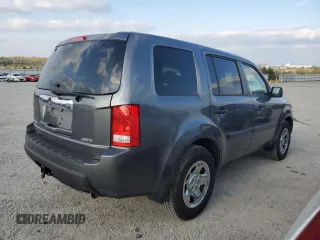 2011 Honda Pilot LX with VIN 5FNYF4H23BB094345, listed as a Copart auction lot 52860325 with 152,383 mi miles and Salvage Title. Bid and sale history available at DreamBid. Image 3.