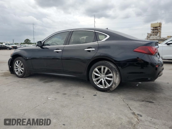 2017 Infiniti M37 with VIN JN1BY1AR0HM770663, listed as a Copart auction lot 54260265 with 126,965 mi miles and Salvage Title. Bid and sale history available at carsss.com. Image 2.