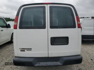 2014 Chevrolet Express Cargo Van with VIN 1GCWGFBA3E1207093, listed as a Copart auction lot 50932455 with 190,185 mi miles and Clean Title. Bid and sale history available at carsss.com. Image 6.