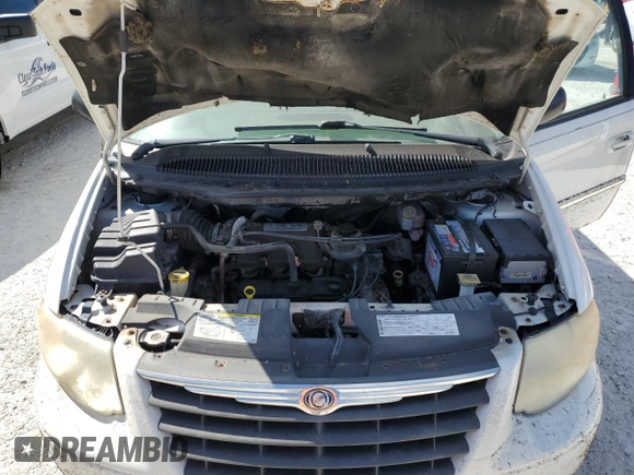 2006 Chrysler Town & Country LWB Touring with VIN 2A4GP54L86R874343, listed as a Copart auction lot 77596344 with 0 mi miles and Salvage Title. Bid and sale history available at carsss.com. Image 12.