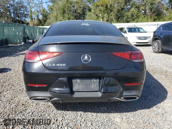 2019 Mercedes-Benz CLS with VIN WDD2J5JB8KA010345, listed as a Copart auction lot 76810664 with 0 mi miles and Non Repairable. Bid and sale history available at carsss.com. Image 6.