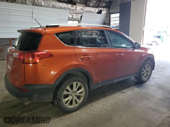 2015 Toyota RAV4 Limited with VIN 2T3DFREV2FW344345, listed as a Copart auction lot 64743615 with 263,042 mi miles and Salvage title. Bid and sale history available at DreamBid. Image 3.