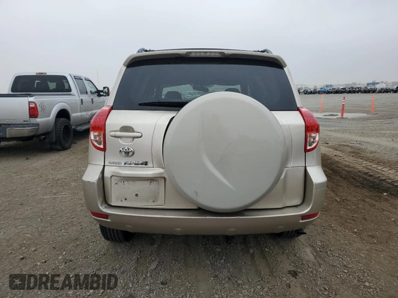 2007 Toyota RAV4 with VIN JTMZD33V376048555, listed as a Copart auction lot 58113724 with 96,740 mi miles and Salvage Title. Bid and sale history available at carsss.com. Image 6.