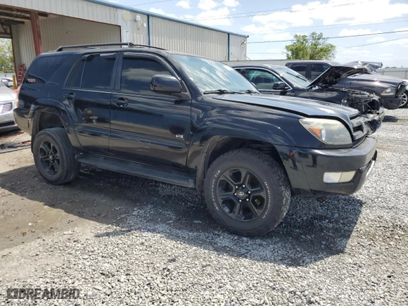 2004 Toyota 4Runner SR5 with VIN JTEZU14R948020289, listed as a Copart auction lot 50961015 with 216,943 mi miles and Salvage Title. Bid and sale history available at carsss.com. Image 4.