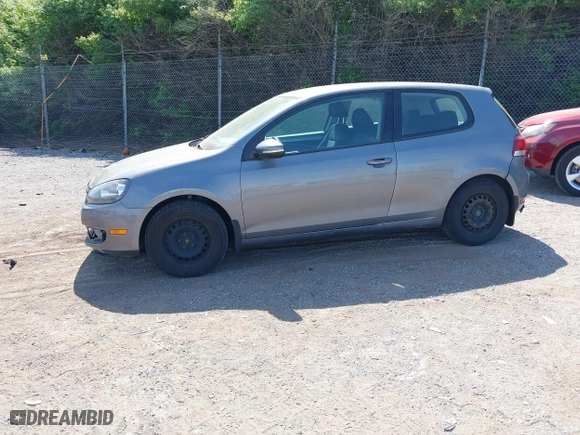 2012 Volkswagen Golf with VIN WVWBB7AJ0CW216483, listed as a IAAI auction lot 42109695 with 182,621 mi miles. Bid and sale history available at carsss.com. Image 2.