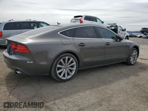 2012 Audi A7 3.0 Prestige with VIN WAUSGAFC4CN006075, listed as a Copart auction lot 51714045 with 169,712 mi miles and Clean Title. Bid and sale history available at carsss.com. Image 3.