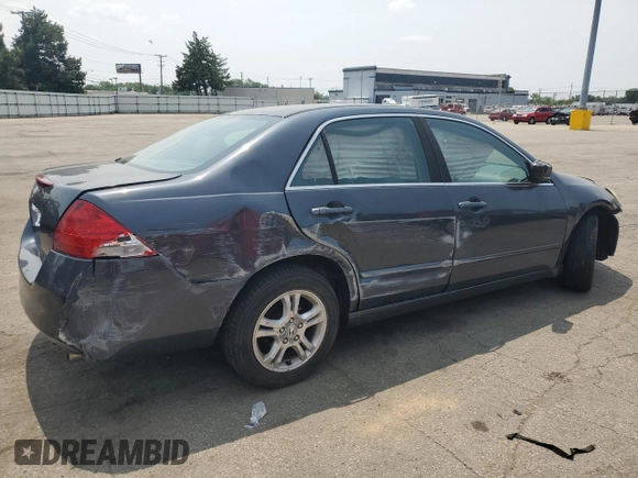 2006 Honda Accord LX SE с VIN 1HGCM56326A017435, выставлен на аукционе Copart как лот 59180725 с пробегом 214 687 миль миль и Списание • Salvage title. История ставок и продаж доступна на DreamBid. Изображение 3.