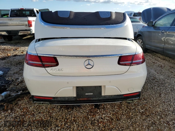 2019 Mercedes-Benz S-Class S 560 with VIN WDDXK8DB3KA037744, listed as a Copart auction lot 75427524 with 0 mi miles and Non Repairable. Bid and sale history available at carsss.com. Image 6.