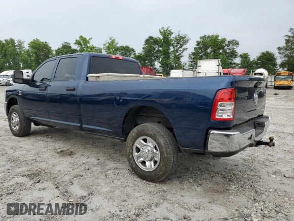 2024 Ram 2500 Tradesman with VIN 3C6UR5HL0RG169082, listed as a Copart auction lot 59879335 with 13,732 mi miles and Salvage title. Bid and sale history available at DreamBid. Image 2.