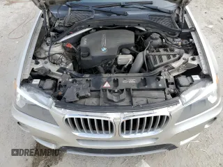 2013 BMW X3 xDrive28i with VIN 5UXWX9C57D0D01583, listed as a Copart auction lot 54091135 with 133,506 mi miles and Clean Title. Bid and sale history available at carsss.com. Image 12.