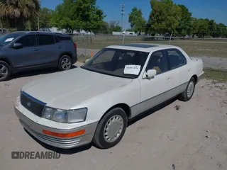 1990 Lexus LS z VIN JT8UF11E0L0037245, wystawiony jako IAAI lot #41847434 z przebiegiem 226 256 mil mil oraz . Historia ofert i sprzedaży dostępna na DreamBid. Obrazek 2.
