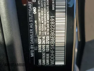 2014 Mercedes-Benz E 350 Sport с VIN WDDHF5KB6EB022891, выставлен на аукционе Copart как лот 55990095 с пробегом 105 631 миль миль и Списание • Salvage title. История ставок и продаж доступна на DreamBid. Изображение 12.