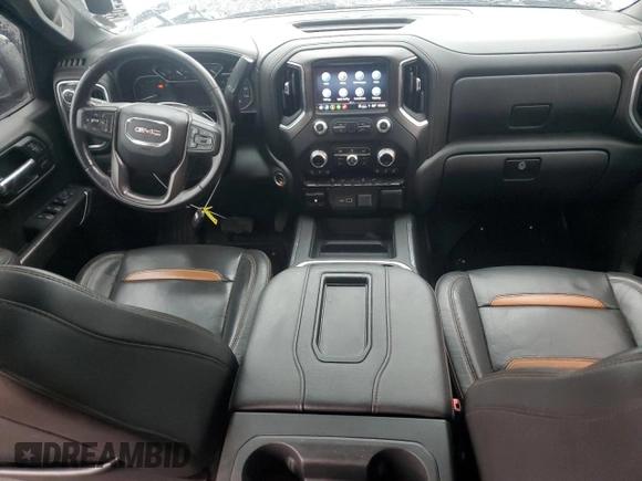 2021 GMC Sierra 1500 AT4 with VIN 3GTP9EEL6MG477831, listed as a Copart auction lot 89175315 with 91,342 mi miles and Salvage Title. Bid and sale history available at carsss.com. Image 8.