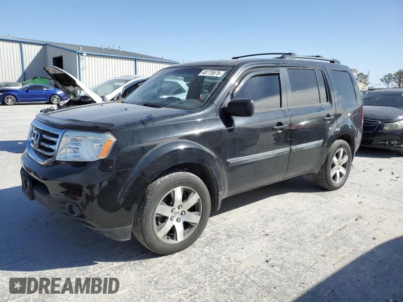 2013 Honda Pilot LX with VIN 5FNYF4H28DB033124, listed as a Copart auction lot 48775575 with 190,663 mi miles and Clean Title. Bid and sale history available at DreamBid. Image 1.