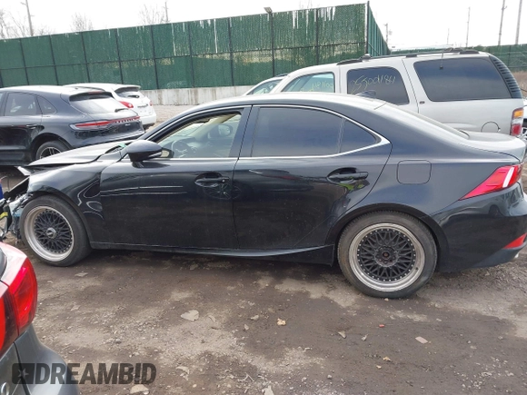 2014 Lexus IS 250 with VIN JTHCF1D21E5011420, listed as a IAAI auction lot 41492163 with 102,088 mi miles. Bid and sale history available at carsss.com. Image 14.