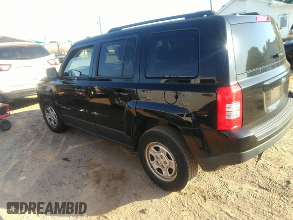 2016 Jeep Patriot Sport SE with VIN 1C4NJPBA2GD525694, listed as a IAAI auction lot 42048800 with 153,093 mi miles and . Bid and sale history available at carsss.com. Image 3.