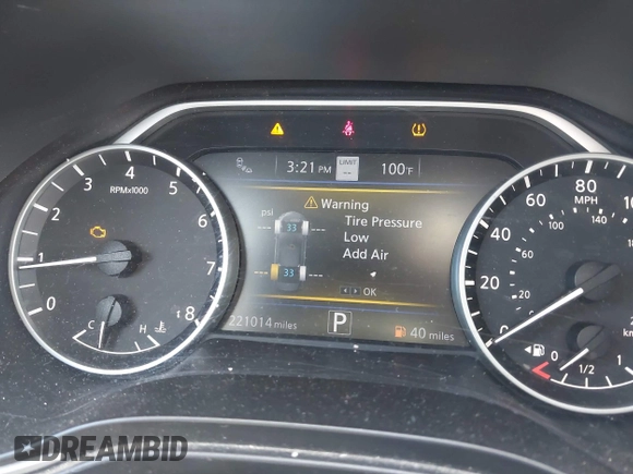 2020 Nissan Maxima SL with VIN 1N4AA6DVXLC373467, listed as a IAAI auction lot 42784055 with 221,014 mi miles and . Bid and sale history available at DreamBid. Image 7.