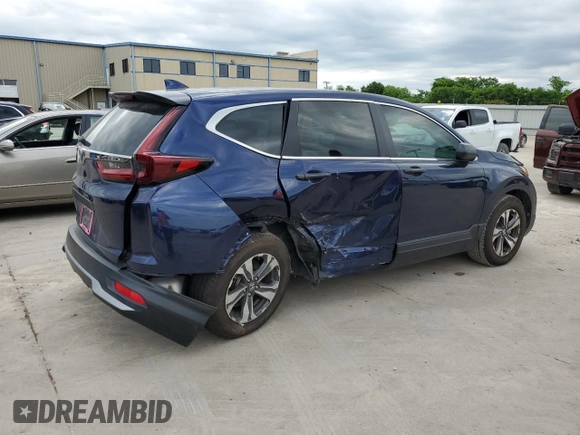 2020 Honda CR-V LX with VIN 5J6RW1H25LA001784, listed as a Copart auction lot 55465275 with 3,668 mi miles and Clean Title. Bid and sale history available at carsss.com. Image 3.