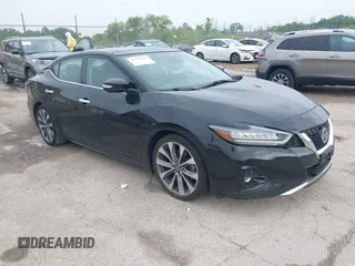 2022 Nissan Maxima Platinum with VIN 1N4AA6FVXNC504851, listed as a IAAI auction lot 42493403 with 75,656 mi miles and . Bid and sale history available at DreamBid. Image 1.