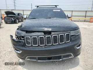 2017 Jeep Grand Cherokee Limited with VIN 1C4RJFBT4HC678985, listed as a Copart auction lot 55685014 with 122,188 mi miles and Salvage title. Bid and sale history available at DreamBid. Image 5.