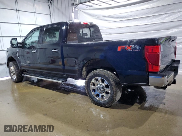 2020 Ford F-350 XL with VIN 1FT8W3BTXLEE40759, listed as a Copart auction lot 54581485 with 81,911 mi miles and Salvage title. Bid and sale history available at DreamBid. Image 2.