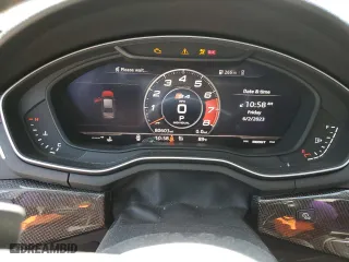 2018 Audi S4 Premium Plus with VIN WAUB4AF49JA099438, listed as a Copart auction lot 54711943 with 80,603 mi miles. Bid and sale history available at carsss.com. Image 9.