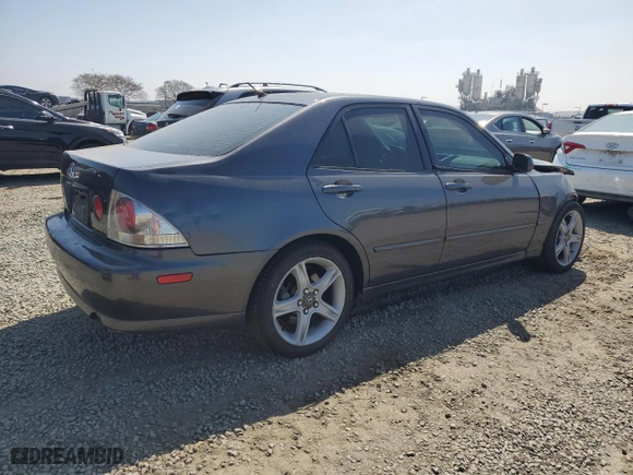 2002 Lexus IS 300 with VIN JTHBD192320043367, listed as a Copart auction lot 50256315 with 240,104 mi miles and Salvage Title. Bid and sale history available at carsss.com. Image 3.