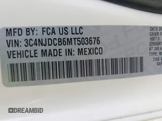 2021 Jeep Compass Limited с VIN 3C4NJDCB6MT503676, выставлен на аукционе IAAI как лот 42237071 с пробегом 54 631 миль миль и . История ставок и продаж доступна на DreamBid. Изображение 9.
