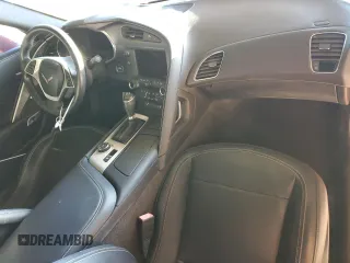 2015 Chevrolet Corvette Z51 1LT with VIN 1G1YH2D73F5100421, listed as a Copart auction lot 41861925 with 0 mi miles and Salvage Title. Bid and sale history available at carsss.com. Image 8.