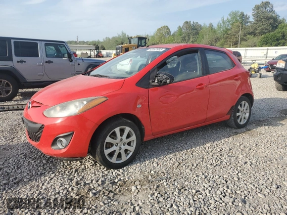 2012 Mazda 2 Touring with VIN JM1DE1LY7C0131375, listed as a Copart auction lot 53147955 with 216,971 mi miles and Salvage Title. Bid and sale history available at carsss.com. Image 1.