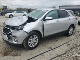 2020 Chevrolet Equinox LT z VIN 3GNAXJEV5LS578366, wystawiony jako Copart lot #55475695 z przebiegiem 63 111 mil mil oraz Nie do naprawy • Non repairable. Historia ofert i sprzedaży dostępna na DreamBid. Obrazek 1.
