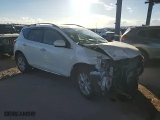 2014 Nissan Murano SV with VIN JN8AZ1MW1EW505343, listed as a Copart auction lot 42640715 with 186,400 mi miles and Salvage Title. Bid and sale history available at carsss.com. Image 4.