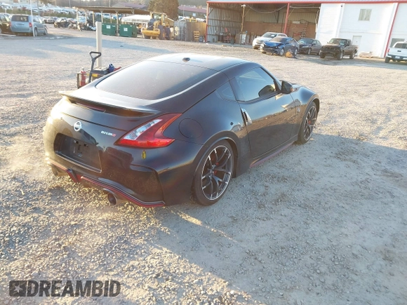 2019 Nissan 370Z Sport Touring with VIN JN1AZ4EH0KM420226, listed as a IAAI auction lot 41769891 with 18,453 mi miles and . Bid and sale history available at DreamBid. Image 4.