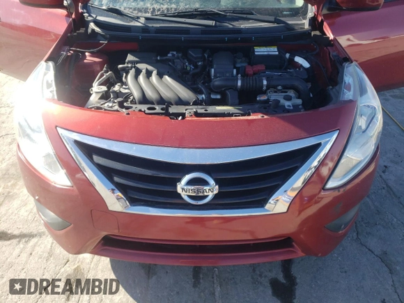 2016 Nissan Versa SV with VIN 3N1CN7AP4GL911533, listed as a Copart auction lot 50102825 with 126,072 mi miles and Salvage Title. Bid and sale history available at carsss.com. Image 12.