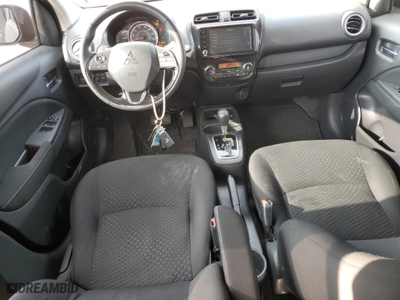 2024 Mitsubishi Mirage G4 SE with VIN ML32FVFJXRHF03365, listed as a Copart auction lot 86292184 with 17,772 mi miles and Salvage Title. Bid and sale history available at carsss.com. Image 8.