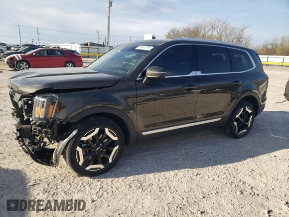 2024 Kia Telluride EX X-Line with VIN 5XYP3DGC4RG452246, listed as a Copart auction lot 50461355 with 16,229 mi miles and Salvage title. Bid and sale history available at DreamBid. Image 1.