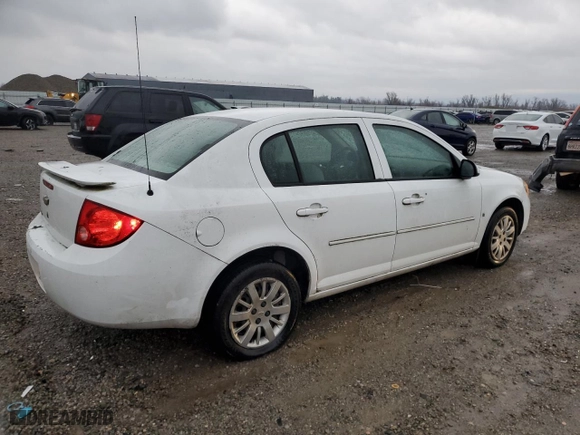 2009 Chevrolet Cobalt LT w/2LT with VIN 1G1AT58H397256858, listed as a Copart auction lot 43479335 with 201,046 mi miles and Salvage Title. Bid and sale history available at carsss.com. Image 3.