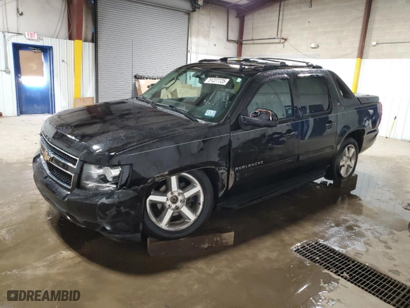 2011 Chevrolet Avalanche LT with VIN 3GNTKFE3XBG109259, listed as a Copart auction lot 51227725 with 86,974 mi miles and Salvage Title. Bid and sale history available at carsss.com. Image 1.
