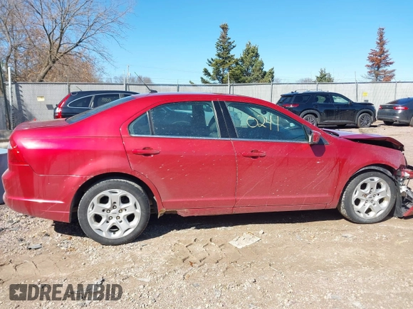 2010 Ford Fusion SE with VIN 3FAHP0HA7AR345092, listed as a IAAI auction lot 41910241 with 135,805 mi miles. Bid and sale history available at carsss.com. Image 13.